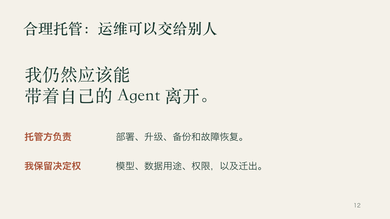 我为什么需要一个属于自己的 Agent，第 12 页