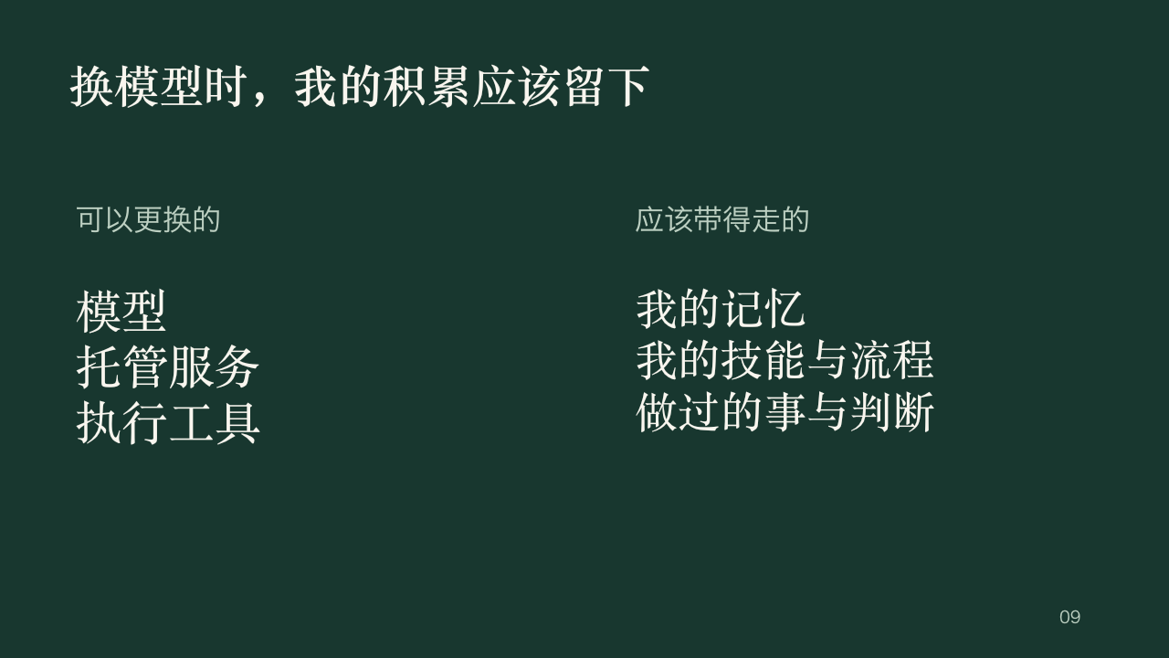 我为什么需要一个属于自己的 Agent，第 9 页